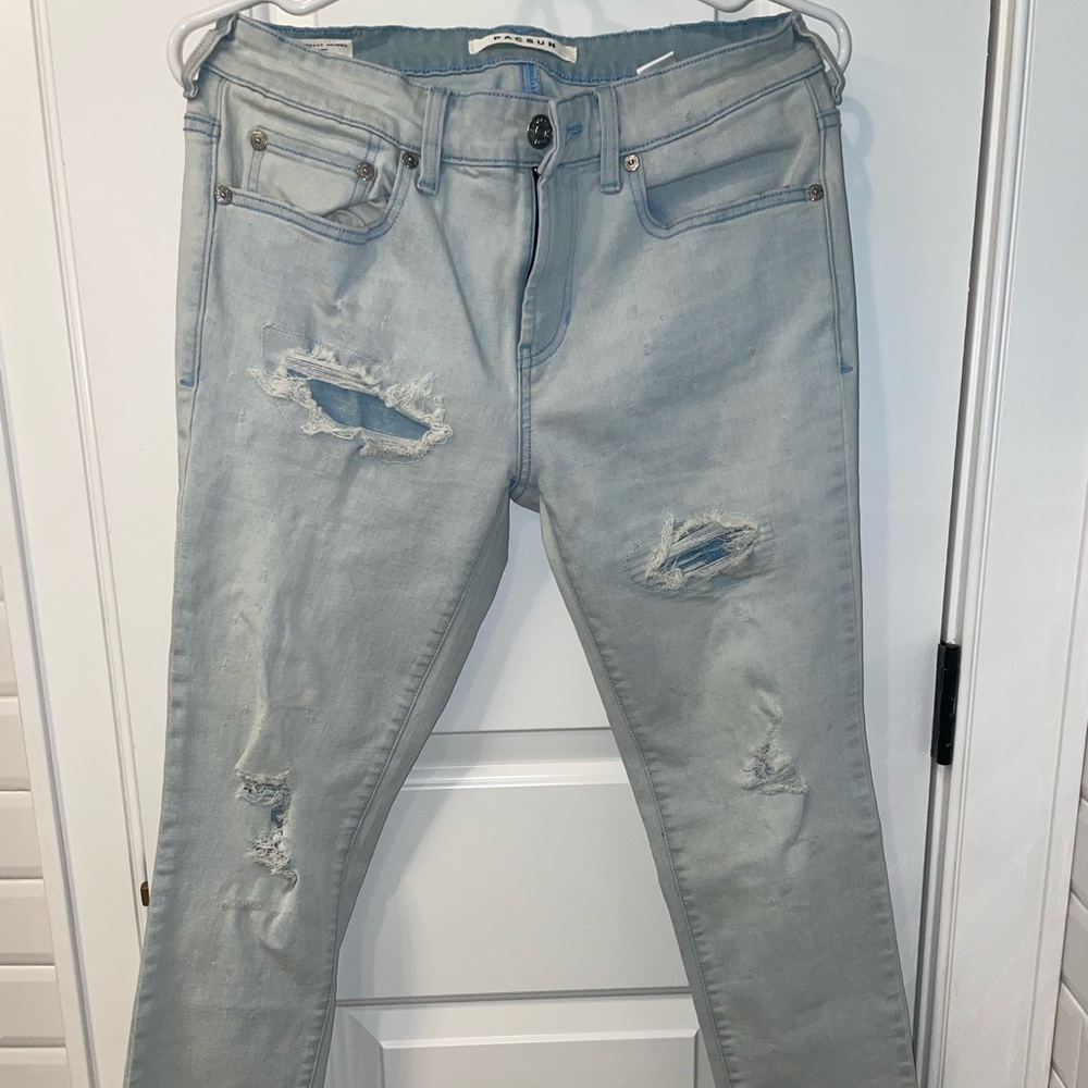 Pacsun Blue Skinny Jeans